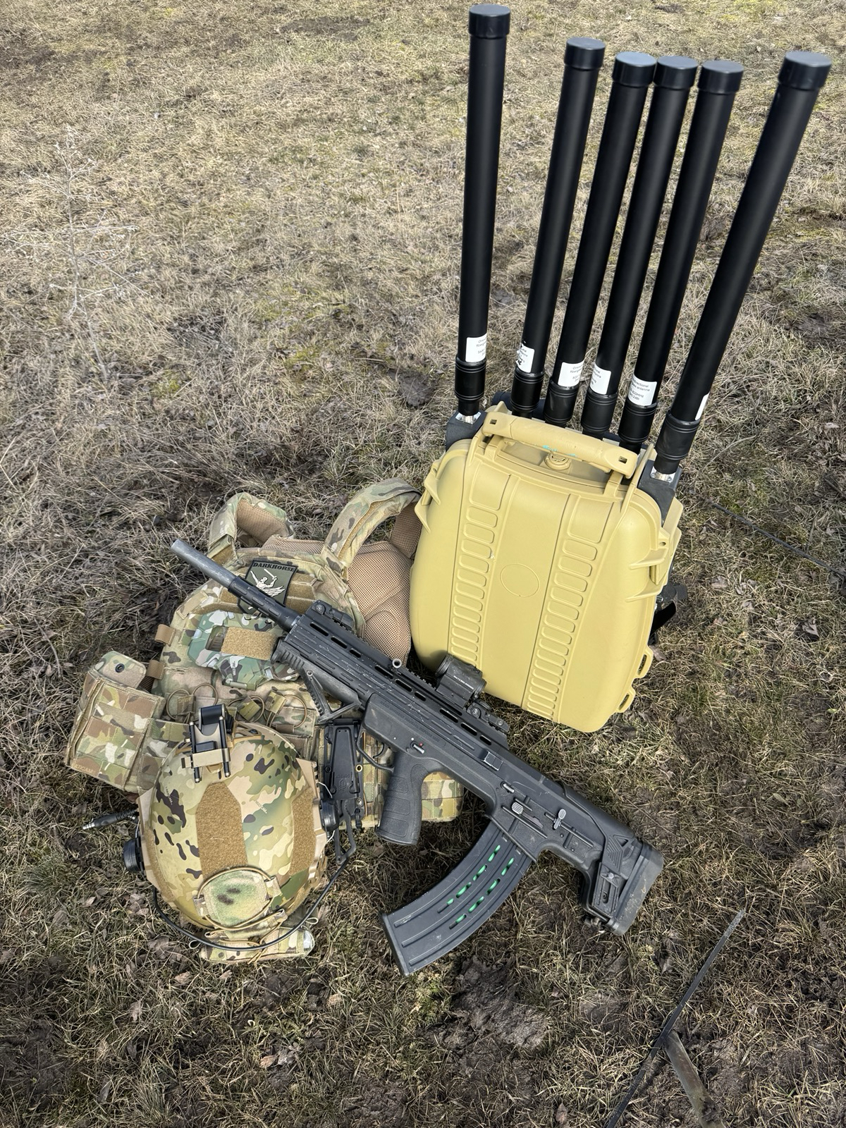 ATS Phantom Shield backpack RF jammer field configuration